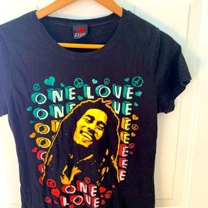 Vintage Bob Marley Shirt - Zion Roots - Large